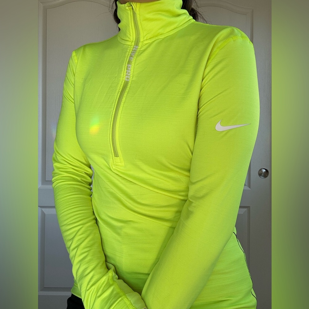 Quarter zip Nike running long sleeve